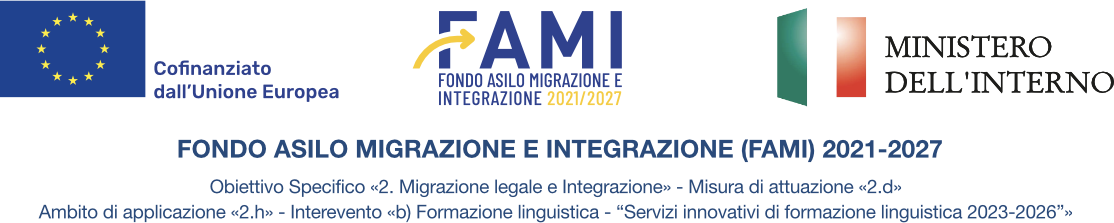 FAMI 2021-2027: Unione Europea, FAMI, Ministero dell'Interno